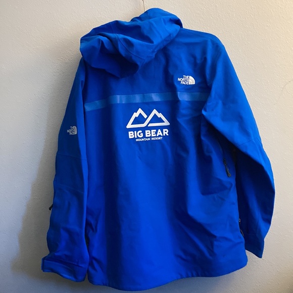 The North Face Bright Blue Bomber Jacket Big Bear Mountain Size Medium - Picture 2 of 8